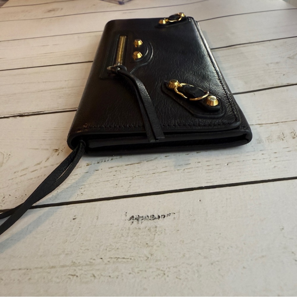 Balenciaga | Le City Long Wallet in Black Arena Storico Lambskin - Picture 9 of 13